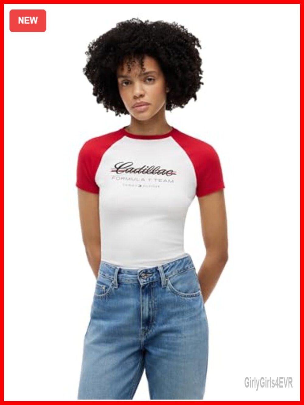 Slim Fit Raglan Graphic T-Shirt Short Sleeve Crew Neck Casual